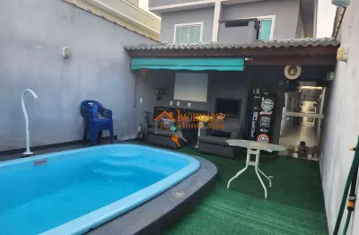 Sobrado com 2 dormitórios à venda, 135 m² por r$ 500.000,00 - jardim rio negro - itaquaquecetuba/sp