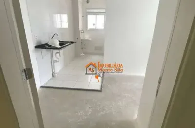 Apartamento com 2 dormitórios à venda, 44 m² por r$ 308.000,00 - água chata - guarulhos/sp