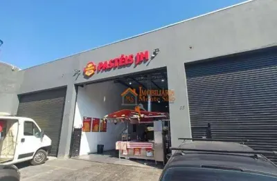 Salão para alugar, 120 m² por r$ 5.500,00/mês - jardim são joão - guarulhos/sp