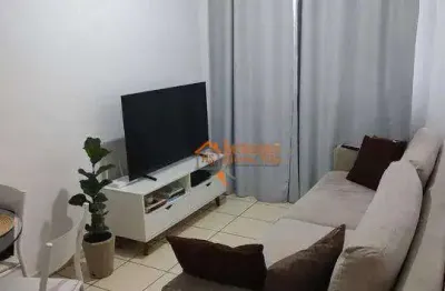 Apartamento com 2 dormitórios à venda, 50 m² por r$ 192.000,00 - jardim nova cidade - guarulhos/sp