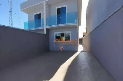 Sobrado com 2 dormitórios à venda, 92 m² por r$ 479.000,00 - parque residencial scaffid ii - itaquaquecetuba/sp