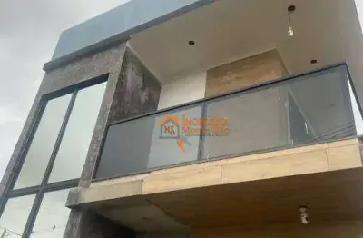 Sobrado com 3 dormitórios à venda, 150 m² por r$ 745.000,00 - itaim - guarulhos/sp
