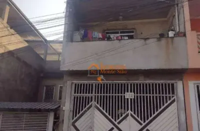 Sobrado com 4 dormitórios à venda, 120 m² por r$ 350.000,00 - vila rica - guarulhos/sp