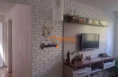 Apartamento com 2 dormitórios à venda, 44 m² por r$ 139.000,00 - jardim nova cidade - guarulhos/sp