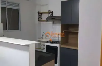 Apartamento com 2 dormitórios à venda, 39 m² por r$ 245.000,00 - jardim nova cidade - guarulhos/sp