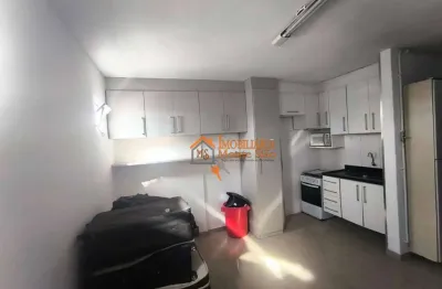 Kitnet com 1 dormitório à venda, 35 m² por r$ 160.000,00 - centro - guarulhos/sp