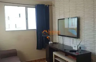 Apartamento com 2 dormitórios à venda, 44 m² por r$ 139.000,00 - jardim nova cidade - guarulhos/sp