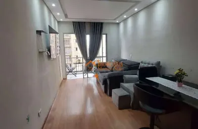 Apartamento com 3 dormitórios à venda, 76 m² por r$ 450.000,00 - camargos - guarulhos/sp