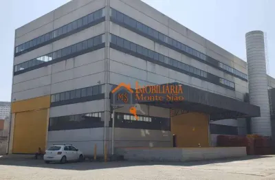 Galpão para alugar, 4500 m² por r$ 87.000,00/mês - jardim fátima - guarulhos/sp