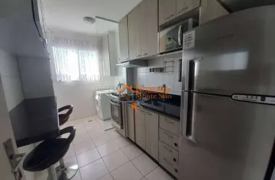 Apartamento com 2 dormitórios à venda, 54 m² por r$ 300.000,00 - vila paraíso - guarulhos/sp