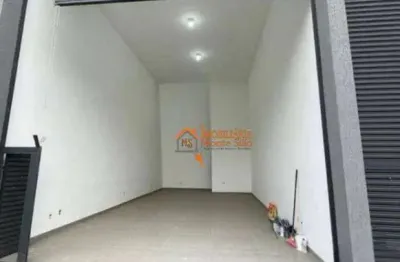 Salão para alugar, 100 m² por r$ 2.600,00/mês - cidade soberana - guarulhos/sp