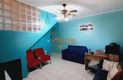 Sobrado com 4 dormitórios à venda, 280 m² por r$ 850.000,00 - jardim presidente dutra - guarulhos/sp