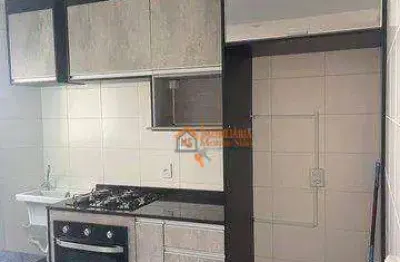 Apartamento com 2 dormitórios à venda, 42 m² por r$ 233.000,00 - água chata - guarulhos/sp