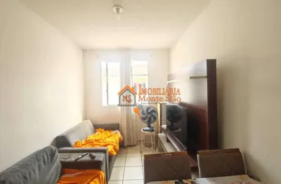 Apartamento com 2 dormitórios à venda, 42 m² por r$ 180.000,00 - jardim nova cidade - guarulhos/sp
