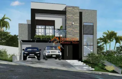 Casa com 3 dormitórios à venda, 208 m² por r$ 1.800.000,00 - cézar de souza - mogi das cruzes/sp
