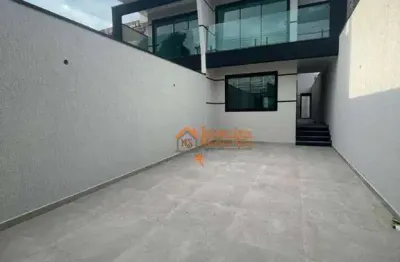 Sobrado com 3 dormitórios à venda, 148 m² por r$ 1.150.000,00 - jardim vila galvão - guarulhos/sp