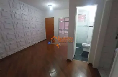 Apartamento com 2 dormitórios à venda, 56 m² por r$ 260.000,00 - parque renato maia - guarulhos/sp