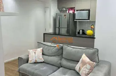Apartamento com 2 dormitórios à venda, 44 m² por r$ 352.000,00 - vila bremen - guarulhos/sp