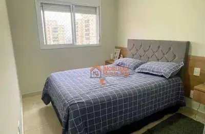 Apartamento com 2 dormitórios à venda, 68 m² por r$ 693.000,00 - jardim flor da montanha - guarulhos/sp