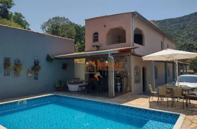 Chácara com 3 dormitórios à venda, 527 m² por r$ 750.000,00 - pedra vermelha - mairiporã/sp