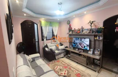 Sobrado com 3 dormitórios à venda por r$ 477.000,00 - jardim santa emilia - guarulhos/sp