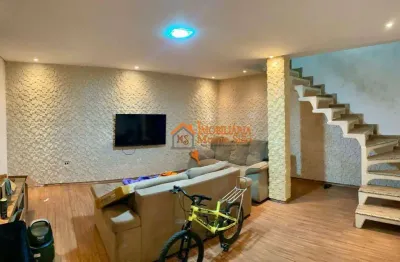 Sobrado com 4 dormitórios à venda, 125 m² por r$ 460.000,00 - jardim bananal - guarulhos/sp