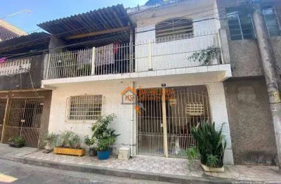 Sobrado com 2 dormitórios à venda, 100 m² por r$ 200.000,00 - conjunto residencial haroldo veloso - guarulhos/sp