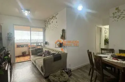 Apartamento com 3 dormitórios à venda, 82 m² por r$ 725.000,00 - vila augusta - guarulhos/sp