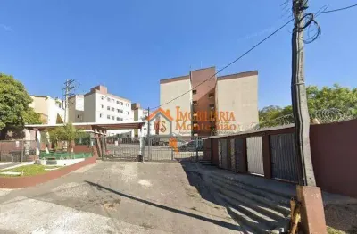 Apartamento com 2 dormitórios à venda, 45 m² por r$ 140.000,00 - vila alzira - guarulhos/sp