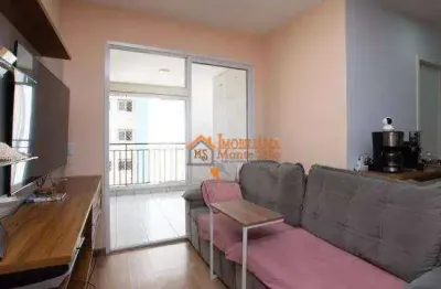Apartamento com 3 dormitórios à venda, 75 m² por r$ 905.000,00 - jardim flor da montanha - guarulhos/sp