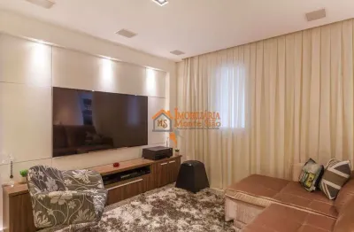 Apartamento com 2 dormitórios à venda, 128 m² por r$ 1.555.000,00 - vila leonor - guarulhos/sp