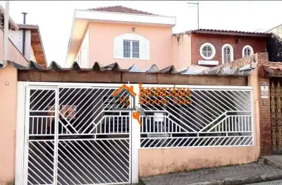 Sobrado com 4 dormitórios à venda, 350 m² por r$ 930.000,00 - vila augusta - guarulhos/sp