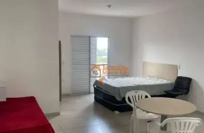 Kitnet com 1 dormitório para alugar por r$ 1.460,00/mês - jardim arapongas - guarulhos/sp