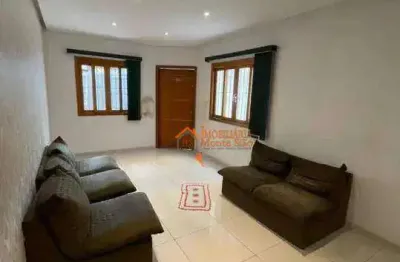 Sobrado com 2 dormitórios à venda por r$ 666.000,00 - jardim adriana - guarulhos/sp