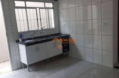 Casa com 2 dormitórios para alugar, 63 m² por r$ 1.992,00/mês - parque continental ii - guarulhos/sp