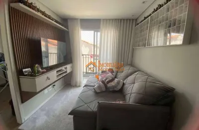 Apartamento com 2 dormitórios à venda, 42 m² por r$ 290.000,00 - jardim adriana - guarulhos/sp