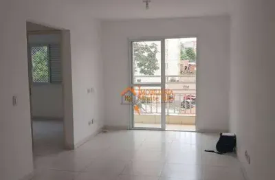 Apartamento com 2 dormitórios, 62 m² - venda por r$ 345.000,00 ou aluguel por r$ 2.401,00/mês - centro - guarulhos/sp