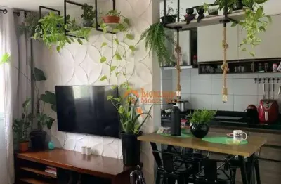 Apartamento com 2 dormitórios à venda, 44 m² por r$ 300.000,00 - jardim las vegas - guarulhos/sp