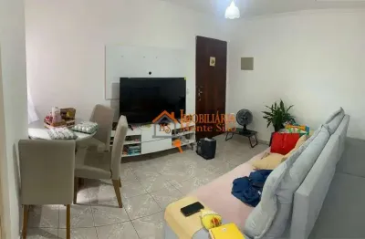 Apartamento com 2 dormitórios à venda, 62 m² por r$ 224.000,00 - centro - guarulhos/sp