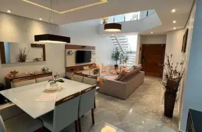 Sobrado com 3 dormitórios à venda, 225 m² por r$ 1.800.000,00 - cézar de souza - mogi das cruzes/sp