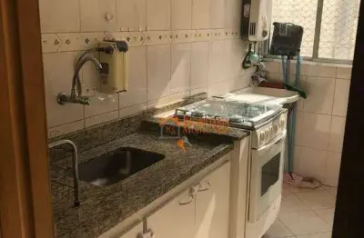 Apartamento com 2 dormitórios à venda, 61 m² por r$ 276.000,00 - centro - guarulhos/sp
