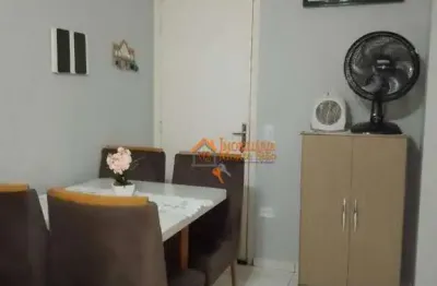 Apartamento com 2 dormitórios à venda, 42 m² por r$ 191.000,00 - jardim nova cidade - guarulhos/sp