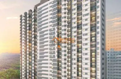 Apartamento com 2 dormitórios à venda, 38 m² por r$ 320.000,00 - ponte grande - guarulhos/sp