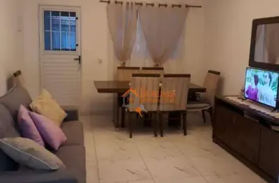 Casa com 2 dormitórios à venda, 60 m² por r$ 260.000,00 - parque industrial cumbica - guarulhos/sp