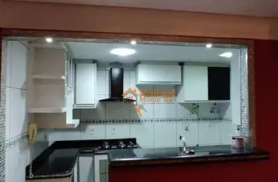 Apartamento com 2 dormitórios à venda, 44 m² por r$ 210.000,00 - água chata - guarulhos/sp