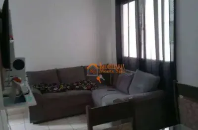 Apartamento com 2 dormitórios à venda por r$ 106.000,00 - jardim santo expedito - guarulhos/sp