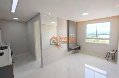 Apartamento com 2 dormitórios à venda, 36 m² por r$ 345.000,00 - vila das bandeiras - guarulhos/sp