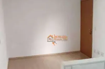 Apartamento com 2 dormitórios à venda por r$ 229.000,00 - água chata - guarulhos/sp