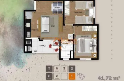 Apartamento com 2 dormitórios à venda, 41 m² por r$ 323.564,46 - vila rosália - guarulhos/sp
