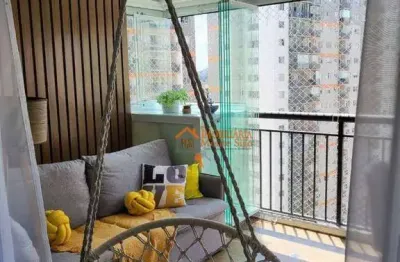 Apartamento com 2 dormitórios à venda, 83 m² por r$ 950.000,00 - picanço - guarulhos/sp